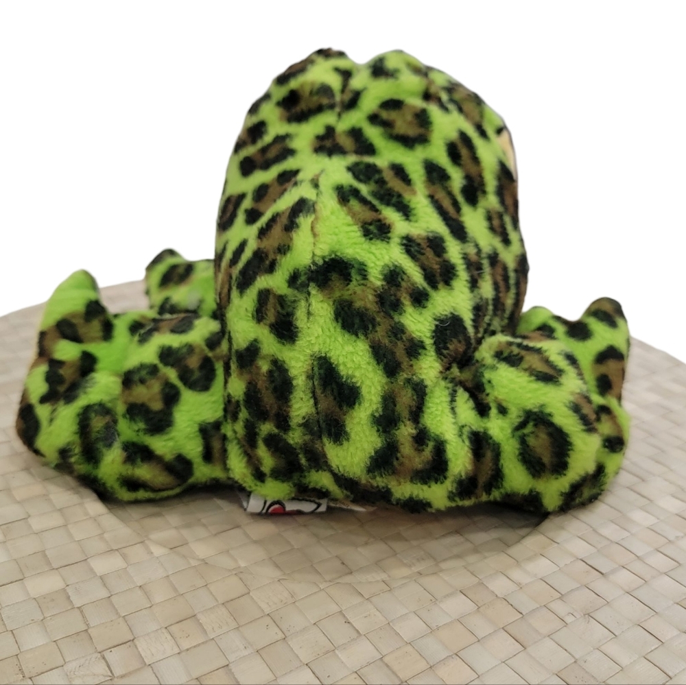 Ganz Webkinz Bullfrog (HM114) Plush Stuffed Toy Animal Spotted Green Yel… - Picture 4 of 17